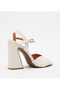 Vizzano Ladies High Heel Sandals Off White | Made In Brazil - 3