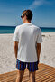 Provence Men's Crew Neck 100% Organic Cotton Regular Fit White T-Shirt - 7