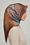 Armi̇ne Silk Scarf 8602D (Twi̇ll) (Nostalgia)-33 - 3