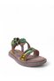 530 Orthopedic Girl's Preschool Colorful Glitter Sandals - 2