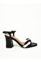 Ladies High Heel Sandals Black | Made In India - 2