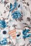 Floral Patterned Tunic Blue - 25617 - 5