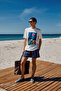 Provence Men's Crew Neck 100% Organic Cotton Regular Fit White T-Shirt - 2