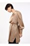 Satin Tunic with Binding Detail - Natural - Refka - 7