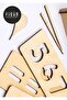 Number and Math Drawing Developer Template, Educational Template Children's Game Wooden/8 Pieces - 3