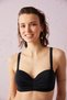 Siyah Basic Lotus Bikini Üstü