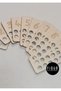 Wooden Number Counting Board / Montessori Preschool Toddler Educational Toy - 4