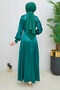 Rochie de seara verde - 11635 - 4
