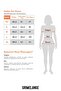 Ivonne Women Cocktail Print Pattern Short Sleeve Organic Cotton Crew Neck Crop Blue T-Shirt - 6