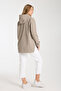 Women's Relaxed Fit Hooded Trench Coat - 5