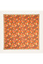 Gaya Orange Cotton Scarf