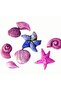 Sea-Themed 8-Piece Oyster Seashells Star Mussel Silicone Mold K-1426, Stone Powder Soap Candle Plaster Mold - 3