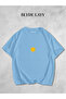 Moon-Sun-Cloud Printed Unisex Oversize Tshirt Set of 3 - 4
