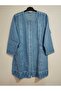 authentic, 100% Pure cotton, grinded, lycra free, long sleeved tunic with 2 pockets, lace - 3