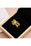Double Spiral Model Gold Color Adjustable Women's Ring - 2