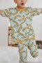 0.3 Tog Summer Children's Pajama Set - Banana Pattern - 5