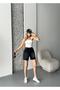 TREND TINT WASHED Aged EFFECT BAGGY JEAN DENIM BERMUDA ROLLER SHORTS - 7