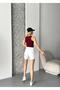 Trend Tint Washed Distressed Effect Baggy Jean Denim Bermuda Roller Shorts - 3