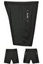 Large Size 110 - Suitable for 155 Kilos Lycra Combed Cotton Men's Shorts with Embroidered Detailed Fitted Pockets - 2