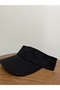 Unisex Visor Tennis Cap with Black Uv Protector - 3