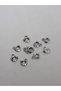 100 Pieces Crescent and Star Rosary Tip Set – Natural Stone |   Fashionable and Durable for Epoxy Rosary and Jewelry Making - 2