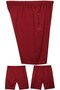 Large Size 110 - Suitable for 155 Kilos Lycra Combed Cotton Men's Shorts with Embroidered Detailed Fitted Pockets - 2