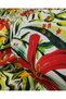 Green Pomegranate Flower Cotton Viscose in Yellow Colors (Width 140 cm X Length 290 cm) - 4