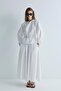 White Lara Flared Skirt - 6