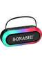 Rechargeable Bluetooth Speaker With Rgb Light And 2 Wireless Bt Mic - 3