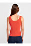10744 Corded Button Detailed Knitwear Blouse-A.Red - 2
