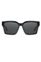 Brand 100% Uv400 Protection Luxury Detailed Black Color Rectangle Women's Sunglasses - 2