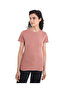 Solid T-Shirt with Crew Neck and Short Sleeves
