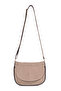 Genuine Leather Suede Midi Daily Women's Shoulder Bag - 4