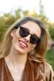 Women's Black Sunglasses - 2