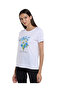 Graphic Print T-Shirt with Crew Neck and Short Sleeves - 2