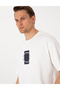 White Comfort Fit Crew Neck T-Shirt 50310155-Vr013 - 2