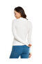 Ribbed Top with High Neck and Long Sleeves - 3