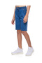 Washed Denim Shorts with Drawstring Waist - 3