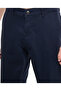 Solid Slim Fit Trousers with Button Closure - 5