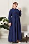 Women's Plus Size Seersucker Fabric Dress - 7