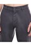 Solid Slim Fit Trousers with Button Closure - 5