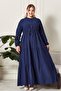 Women's Plus Size Seersucker Fabric Dress - 4