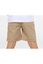 Beige canvas boy shorts - 2