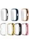 حافظة متوافقة مع Xiaomi Redmi Watch 3 Active وواقي شاشة 360 غطاء حماية كامل - 7