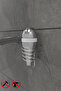 Chrome Square Blow Dryer Hanger Hair Dryer Holder with Adhesive - 4