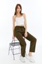 Women's Oversize Parachute Fabric Straight Leg Loose Sweatpants, Casual Pants (Summer) - 2