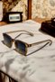Sunglasses Women & Men Uv400 Glass Ce Certified Honey Color Sunglasses - 4