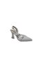 106 Women's White Heeled Shoes - 2