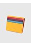 Piura Genuine Leather Yellow Unisex Card Holder - 2