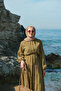 Women's Lined Tulle Dress Oil Green - 5